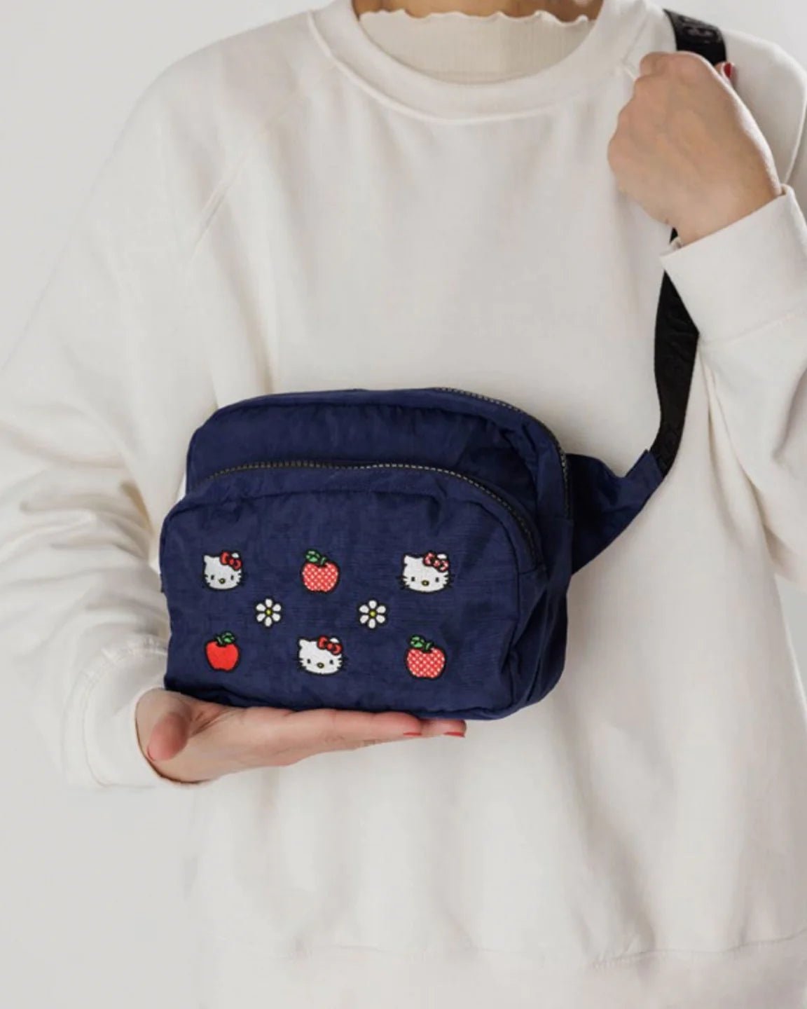 BAGGU Fanny Pack -  Embroidered Hello Kitty