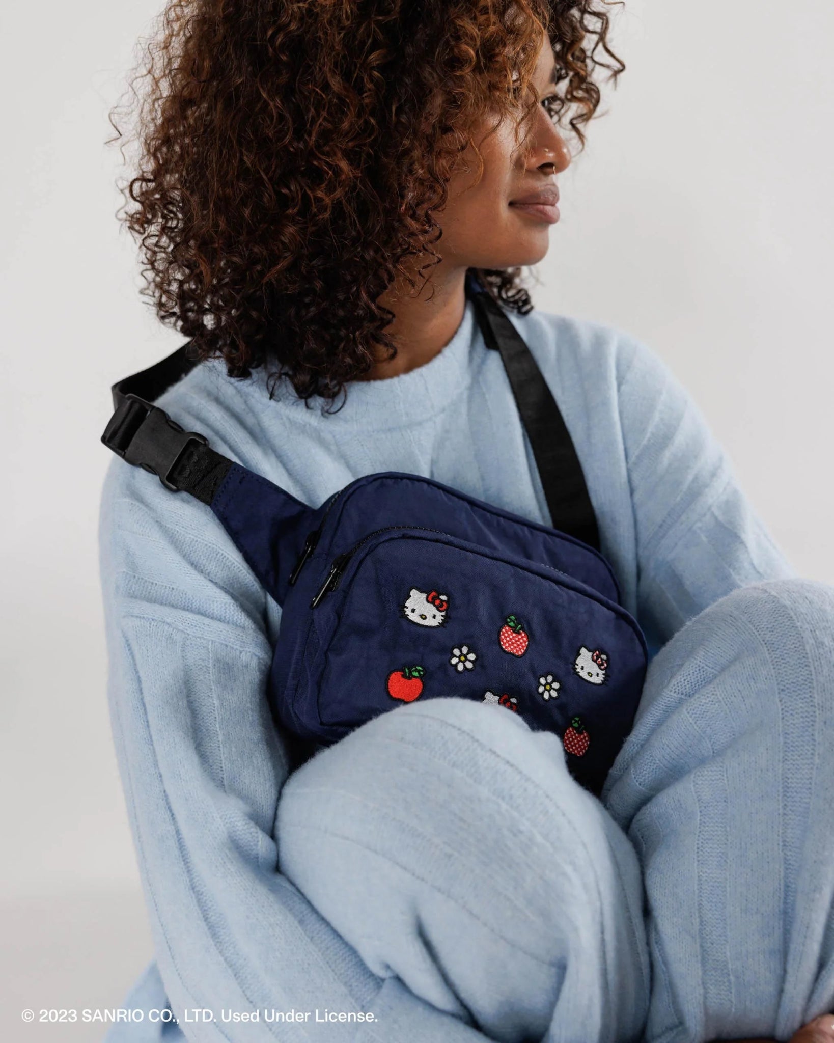 BAGGU Fanny Pack -  Embroidered Hello Kitty