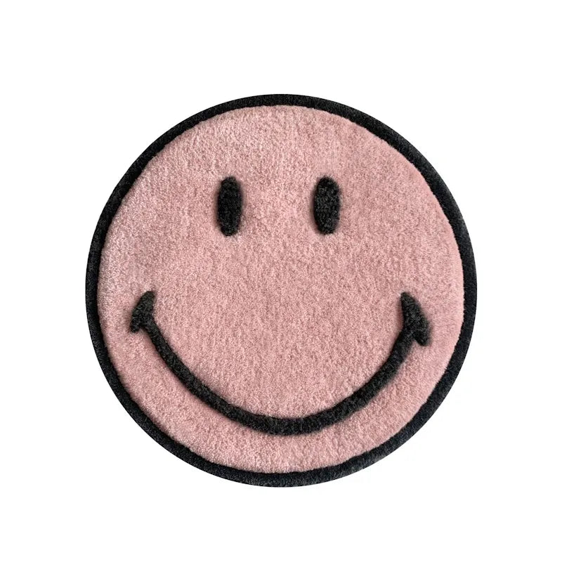 MAISON DEUX - Smiley Wall Rug - Pink