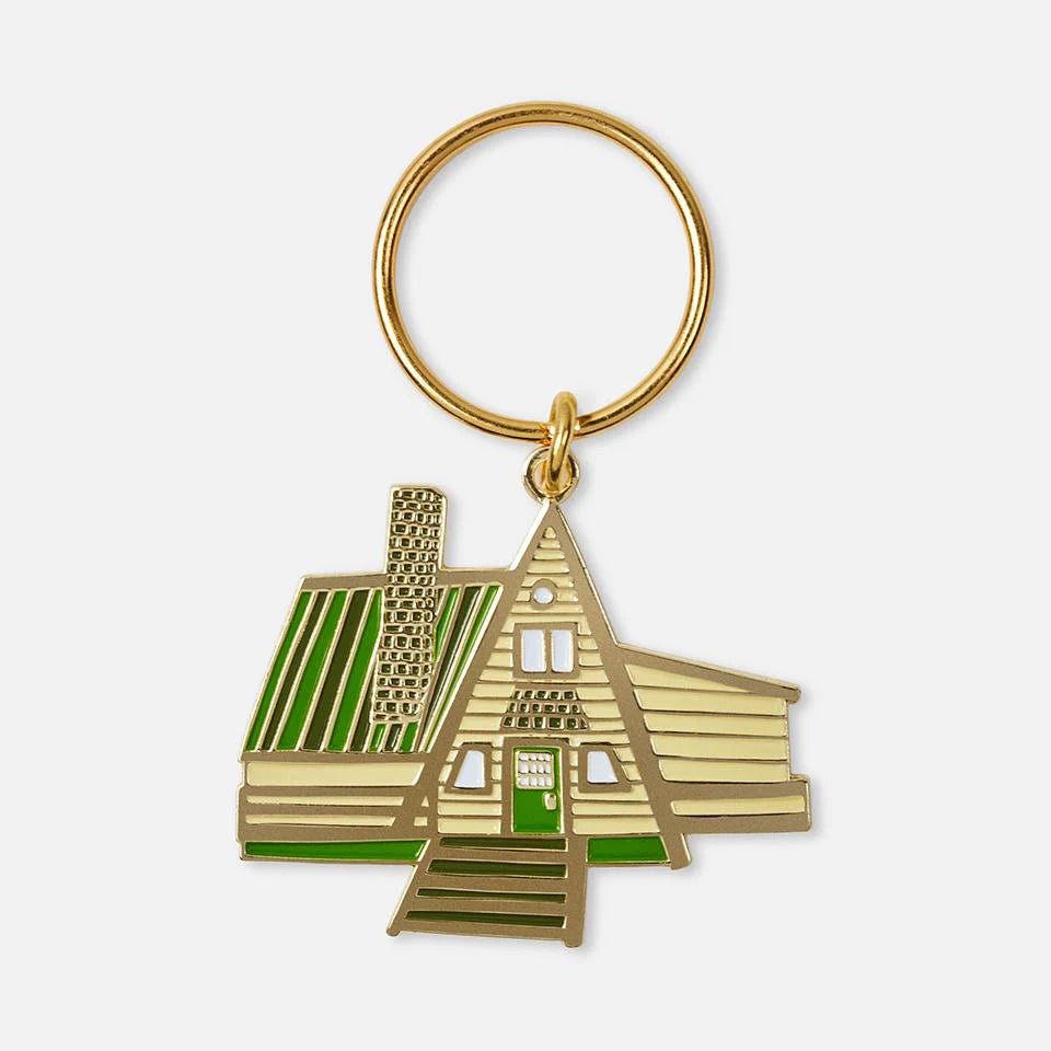 THE GOOD TWIN Cabin Keychain Keychain The Good Twin   