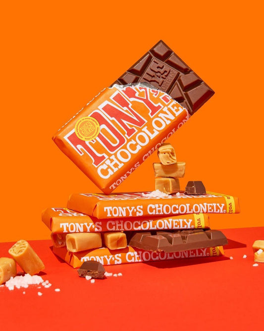 TONY'S CHOCOLONELYTony's Chocolonely Milk Caramel Sea Salt 32% 180gPreston Apothecary