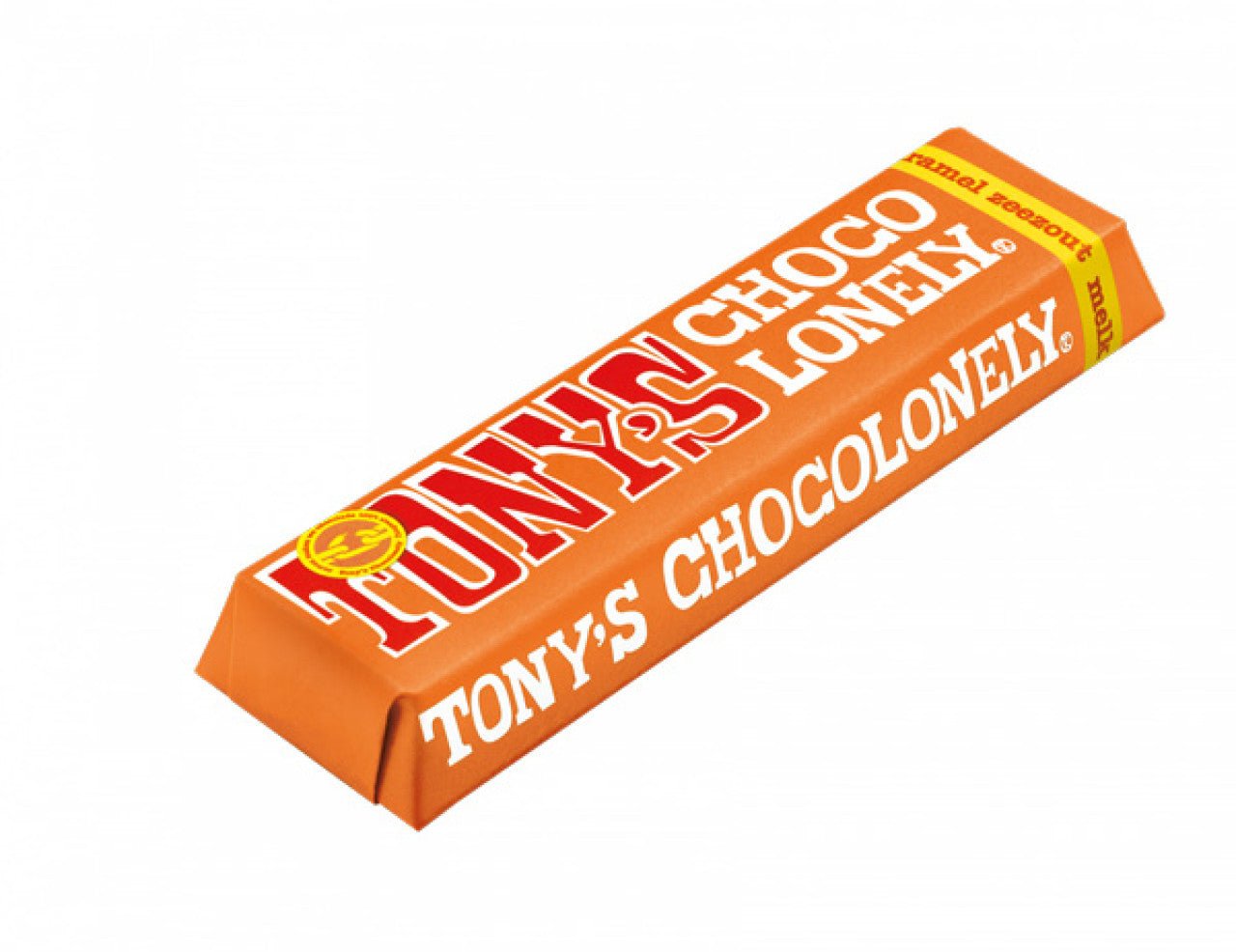 Tony's Chocolonely Milk Caramel Sea Salt small bar chocolate TONY'S CHOCOLONELY   