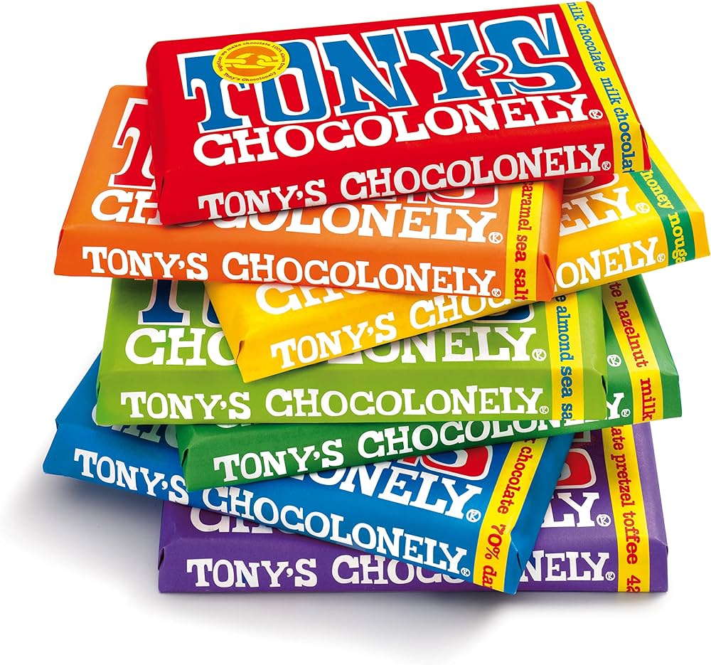 Tony's Chocolonely Milk Chocolate Almond Honey Nougat 180g