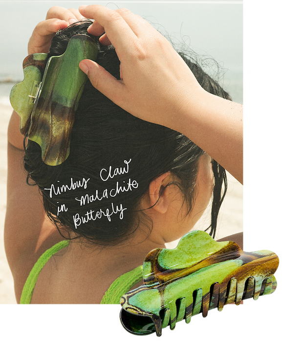 CHUNKS - Nimbus Claw in Malachite Butterfly