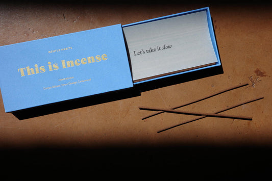 GENTLE HABITS This Is Incense - *NEW* Immersion Incense