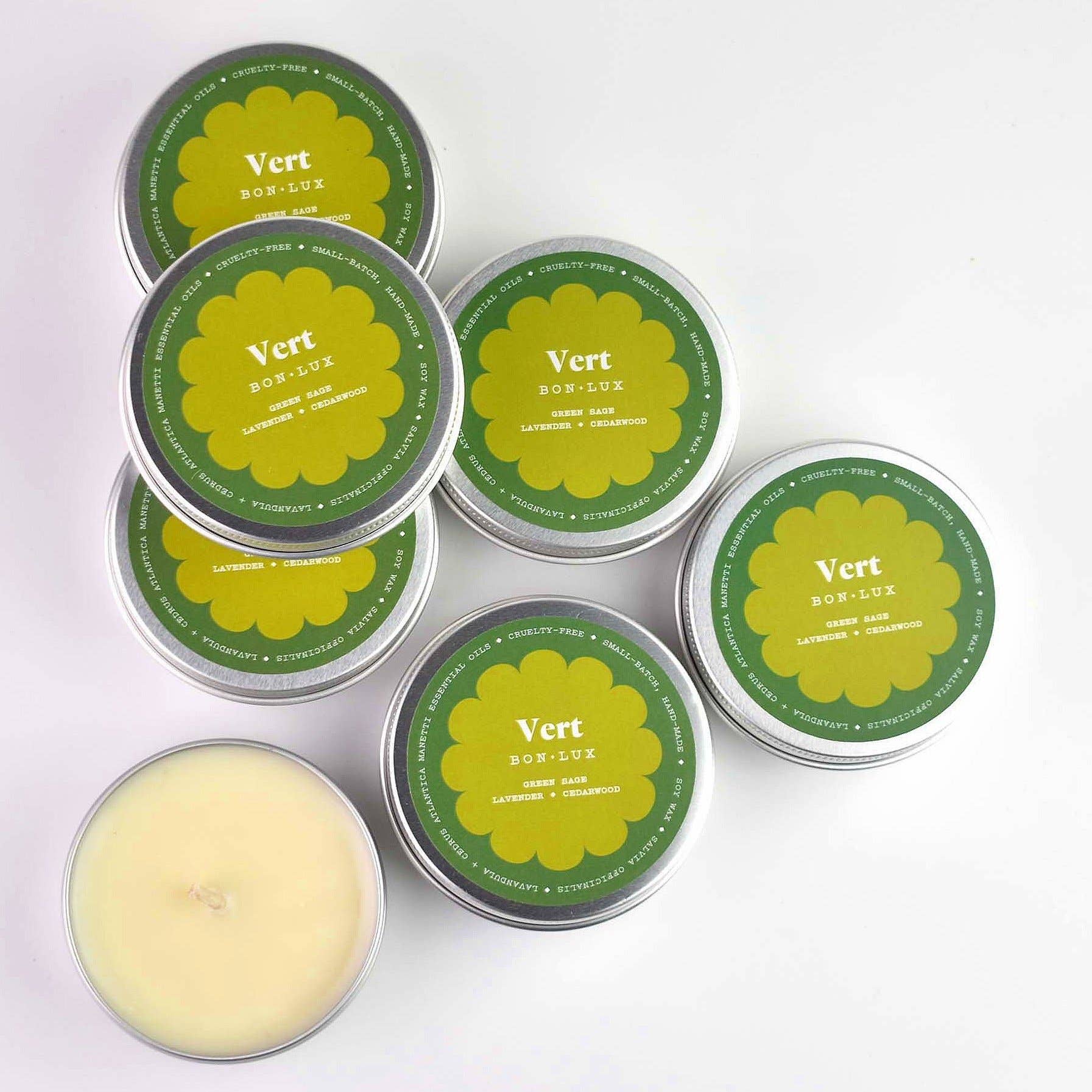 Vert Travel Tin Candle