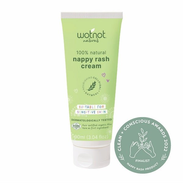 WOTNOT 100% NATURAL NAPPY RASH CREAM & BABY BALM