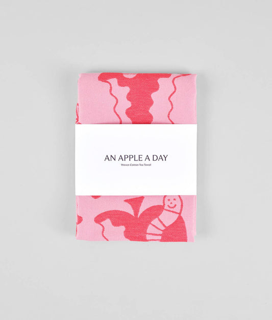 WRAP - 'An Apple A Day' Tea Towel - Preston ApothecaryWrap