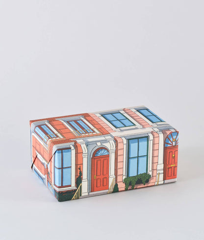 Wrap - ‘Apartment Block’ Gift Wrap - Preston ApothecaryWrap
