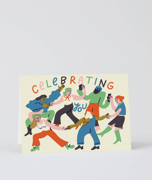 Wrap - 'Celebrating You' Greetings Card - Preston ApothecaryWrap