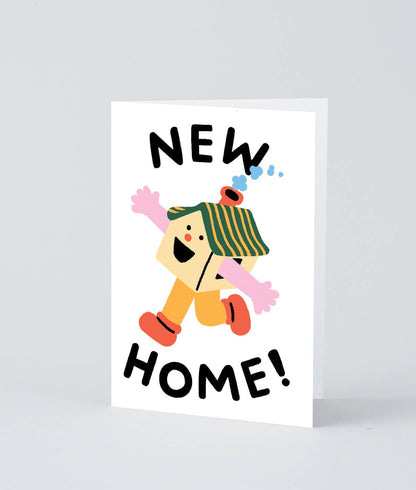 Wrap - 'Happy House' New Home Greetings Card - Preston ApothecaryWrap