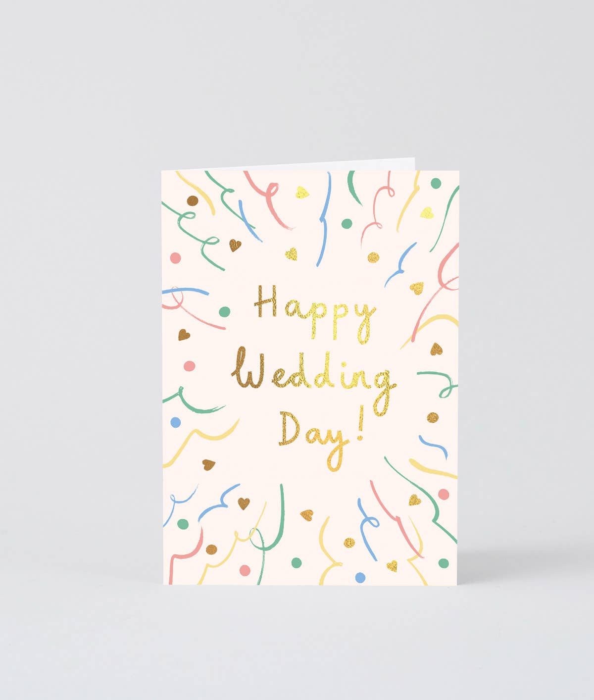 WRAP- ‘Happy Wedding Day!’ Greetings Card