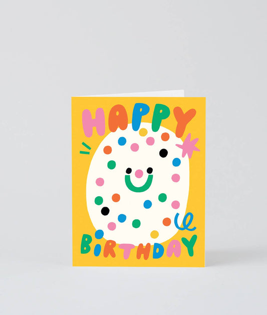 Wrap - 'HB Confetti' Kids Greetings Card - Preston ApothecaryWrap