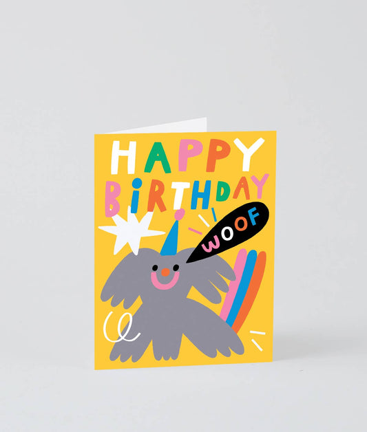 Wrap - 'HB Woof' Kids Greetings Card - Preston ApothecaryWrap