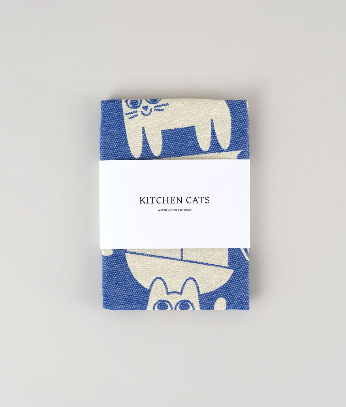 Wrap - 'Kitchen Cats' Tea Towel