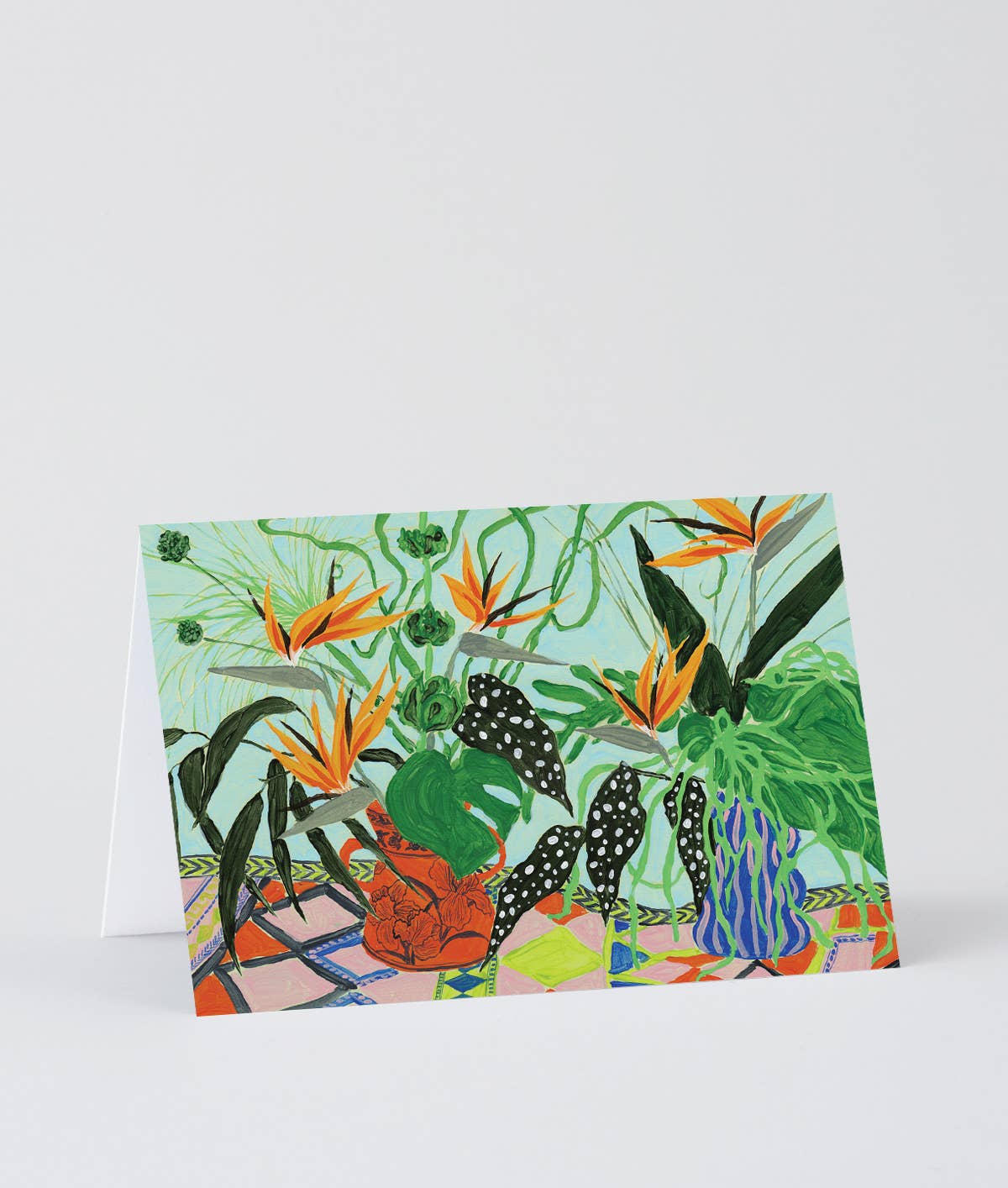 WRAP MAGAZINE - ‘Birds of Paradise Flowers’ Art Card - Preston Apothecary