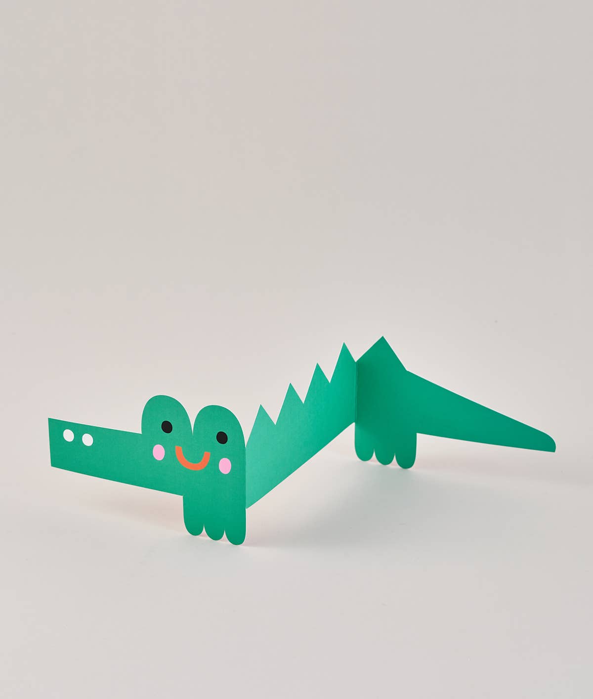 WRAP MAGAZINE 'Croc' Fold Out Kid's Birthday Card - Preston Apothecary