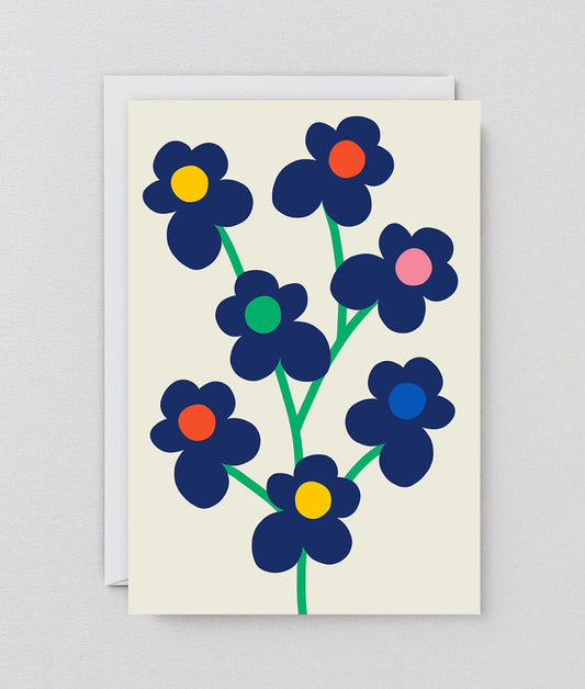 WRAP MAGAZINE 'Flower Bouquet' Art Card - Preston Apothecary