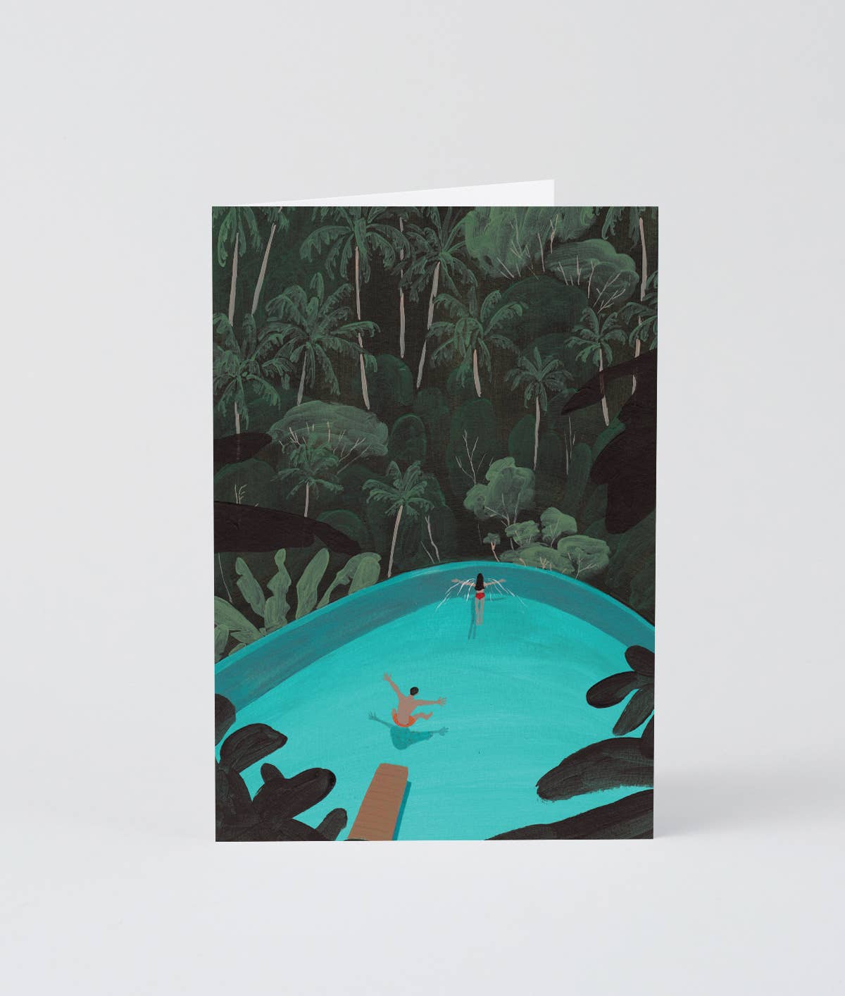 WRAP MAGAZINE ‘Pool with a View’ Art Card