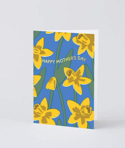 Wrap - ‘Mother's Day Daffodils’ Greetings Card - Preston Apothecary
