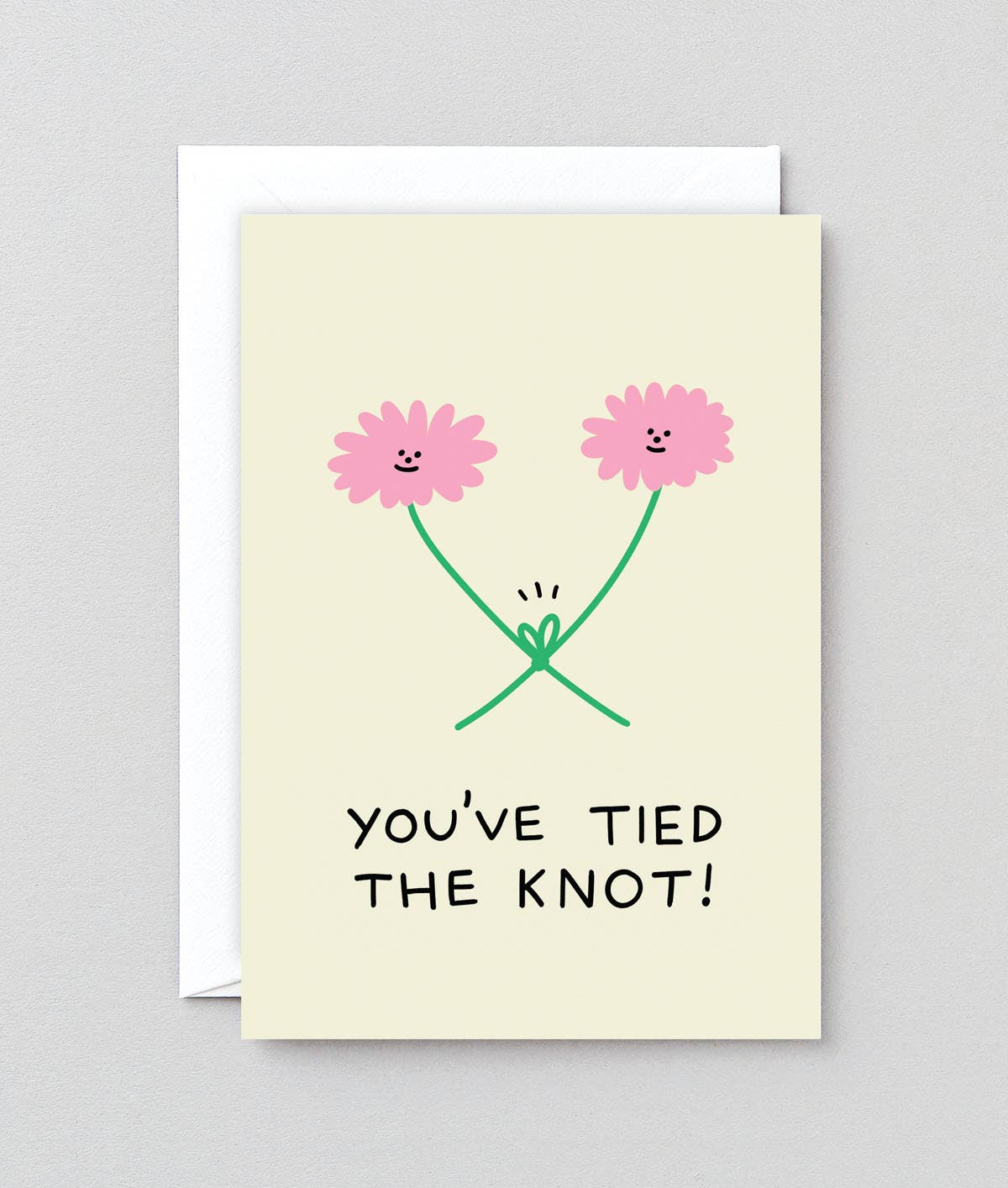 Wrap - ‘Tied the Knot’ Greetings Card