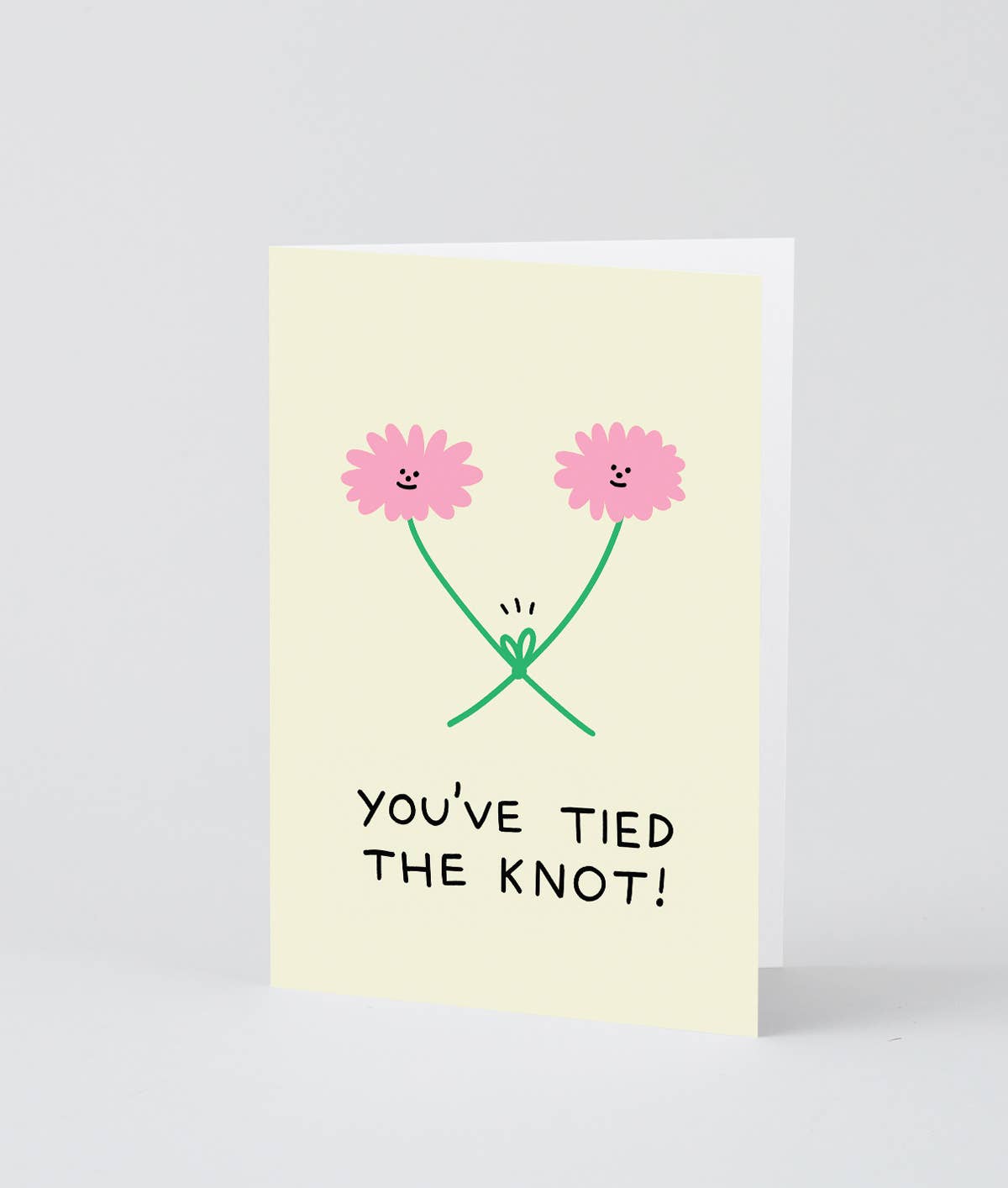 Wrap - ‘Tied the Knot’ Greetings Card