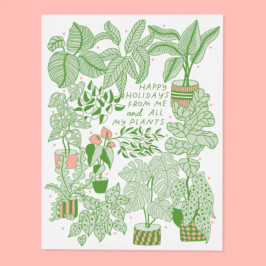 Plant Holiday Card