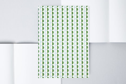 Ola Limited Edition A5 Layflat Daily Planner - Sophie Blue/Green