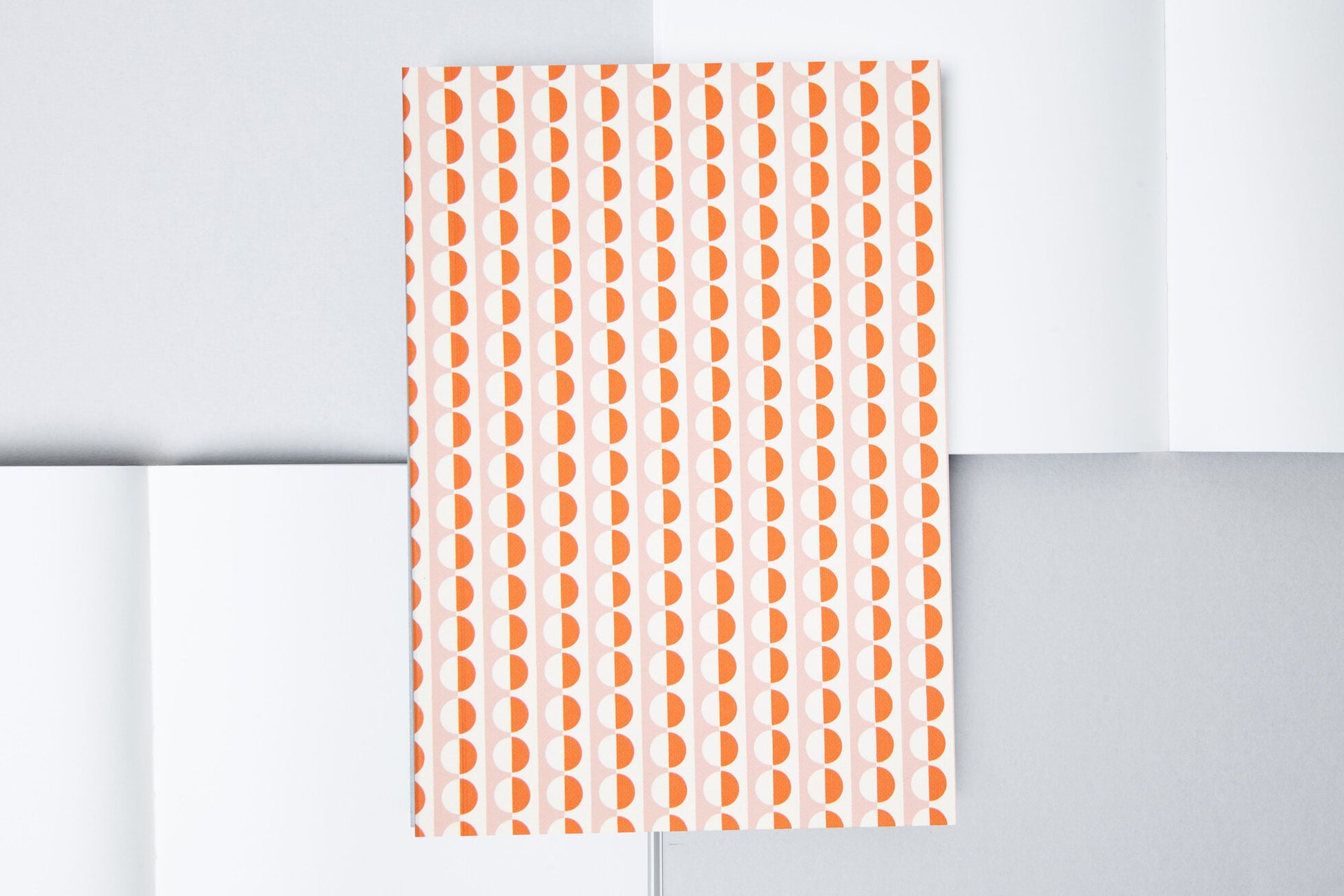 Ola Limited Edition A5 Layflat Notebook Ruled Pages - Sophie Pink/Orange
