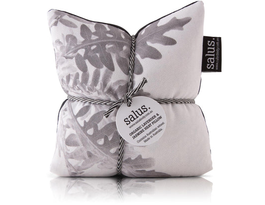 SALUS Grey Botanical Lavender & Jasmine Heat Pillow